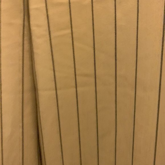 La Ligne Women's Plus Size 1X Trousers Wide Leg Hi Rise Pants Khaki Black - Picture 3 of 10